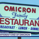 omicron diner sign